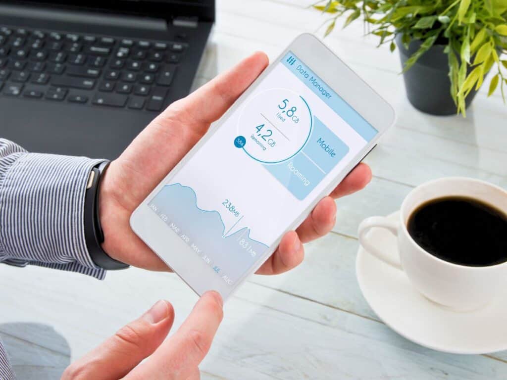 monitoring data usage