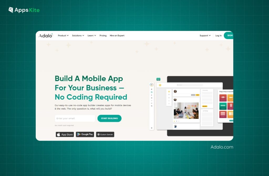 Adalo - Easiest No-Code App Builder