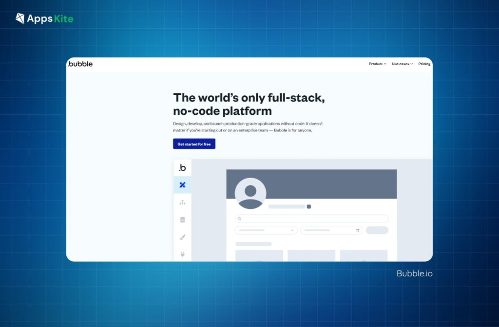 bubble.io - Easiest No-Code App Builder